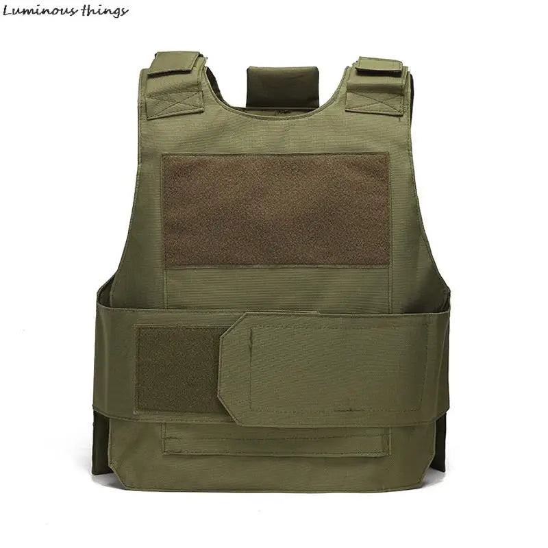 Tactical Uni-sex  Vest Down Body Armor Plate carrier.