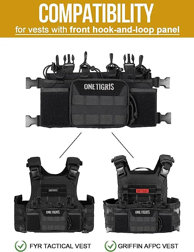 ONETIGRIS Tactical MOLLE Chest Rigs X Harness  JPC Hunting Airsoft Magazine Pouch Tactical Plate Carrier Vest Equipment