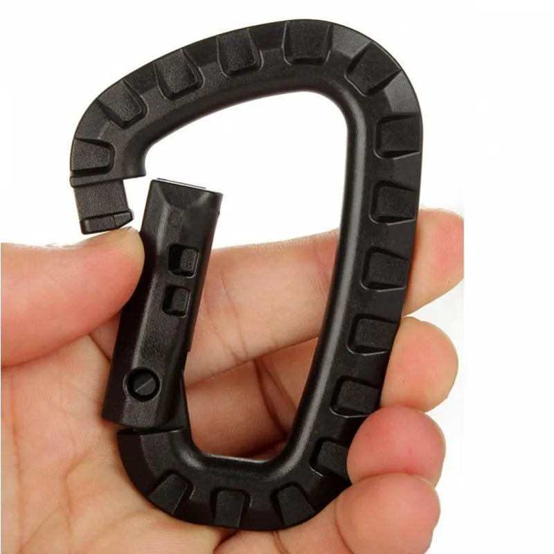 5pcs Tac Link Molle Belt D Buckle Clip ITW  Tactical Backpack Outdoor Carabiner Hook Camping Climbing Equipment EDC Multi Tool