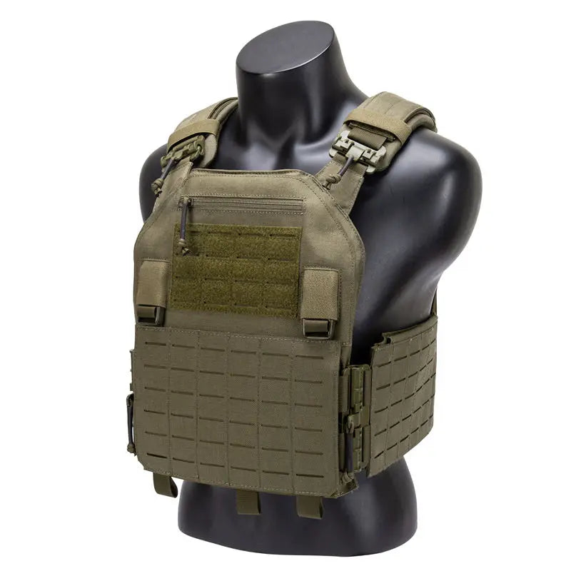 Ranger-Green Tactical Gear 25x30cm Plate Carrier Molle Tactical Vest for Outdoor Hunting