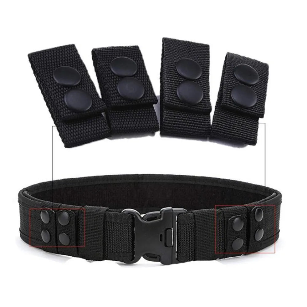 Man Military Tactical Belt Fabric Canvas Tactical Strap Army Plastic Buckle Male Working Belts for Jeans Velcroo Waistband Belt